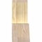 Ekena Millwork Portland Rough Sawn Timber Gable Bracket, Douglas Fir, 60"W x 10"H x 4"D x 4"F, 4/12 Pitch GBW060X10X0404POR00RDF - alternate 5